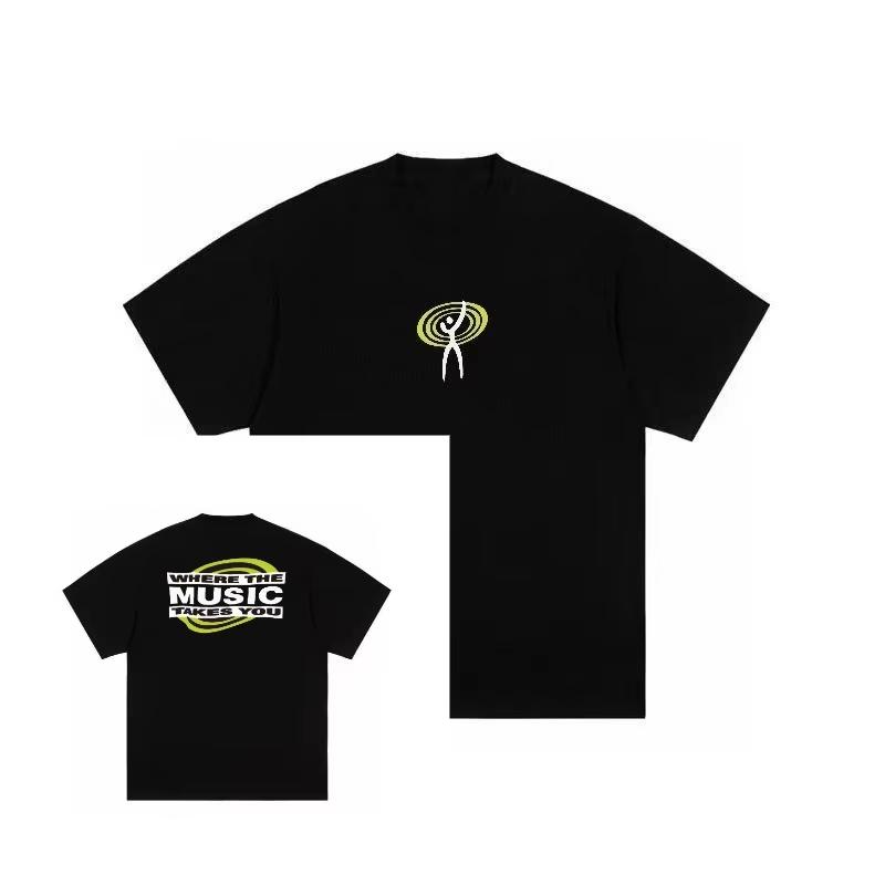 

100 Американских Мальчиков Футболка Короткий рукав Свободная Хлопок Лето Мужская и Женская Тренд Мужская Одежда Принт Графические Футболки Топ 4XL