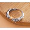 Adjustable Open Ring With Dual Dragon Motif Vintage Style Plated Men Women Fashion Jewelry Of