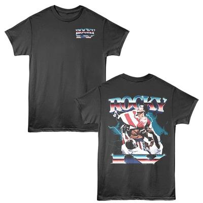 Pánské tričko Rocky IV Chrome Lightning Unisex tričko
