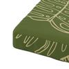 1 piece seat cushion SOEST 100percent  polyester leaf design