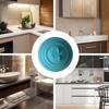 Bathtub Drain Stopper 9.5cm Universal Suction Shower Plug Flexible Bath Drain Cover Sealing Stopper for Sink Bathroom Kitchen