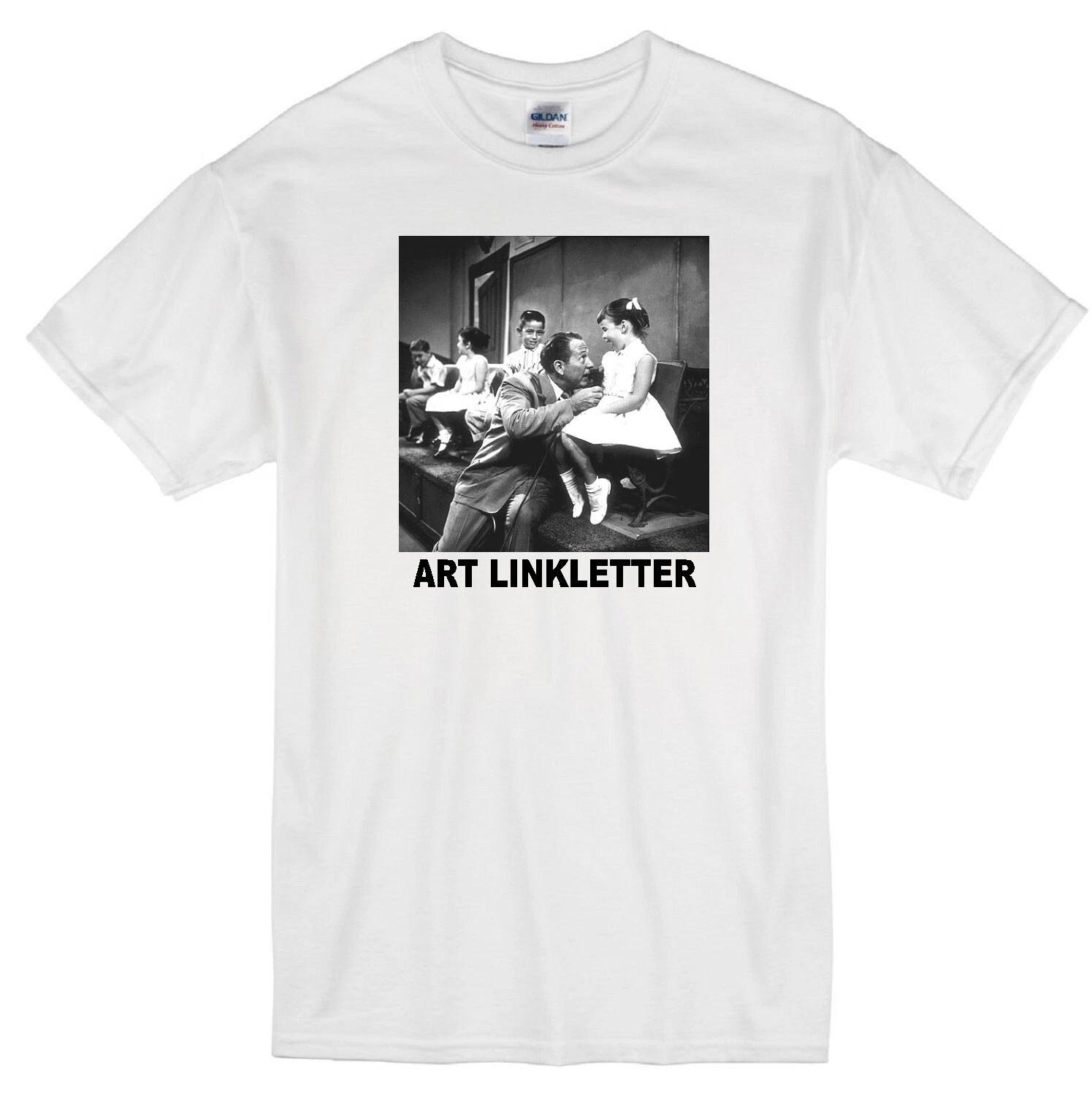 

ART LINKLETTER RETRO TV RADIO STAR HOUSE PART PEOPLE ARE FUNNY WHITE T-shirt L