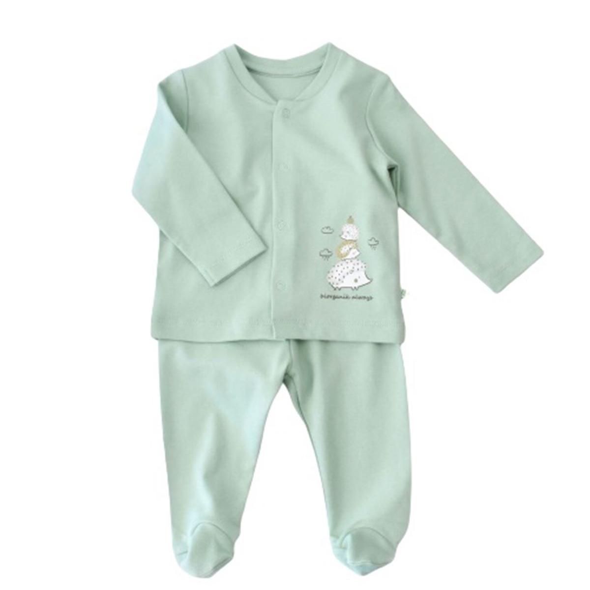 

Bibaby Biorganik Пижамный комплект Happy Always 59699 Зеленый