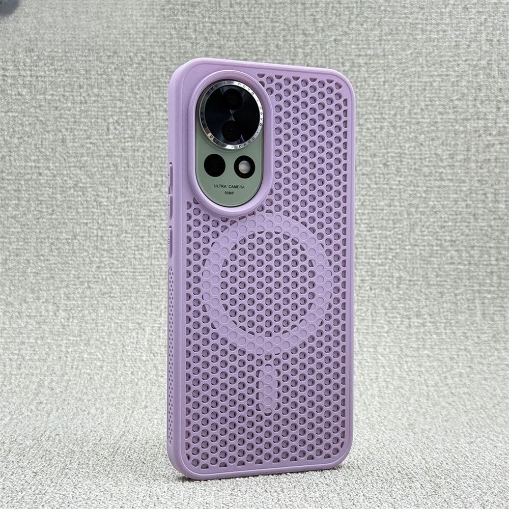 Luxury Cooling Mesh For Magsafe Case For Huawei Pura 70 P70 Pro Ultra Mate 70 60 50 Plus Nova 13 12 PC Wireless Charging Cover