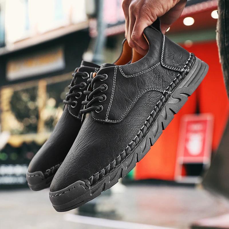 

Лоферы Luxuny Shoes Новые 2026 Женские Весна Осень Водонепроницаемые Сапоги Дизайнерские Австралийские Кожаные Ботильоны на Толстой Подошве Роскошные Сапоги 38 чёрный