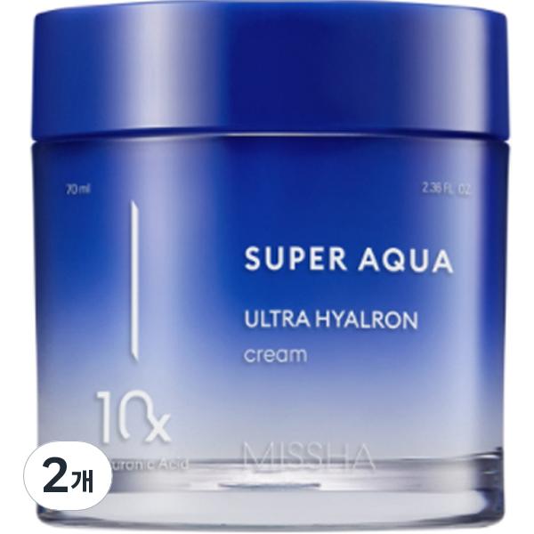 

Missha Super Aqua Ultra Hyalon Cream, 70ml, 2 units Popular Korean Cosmetics