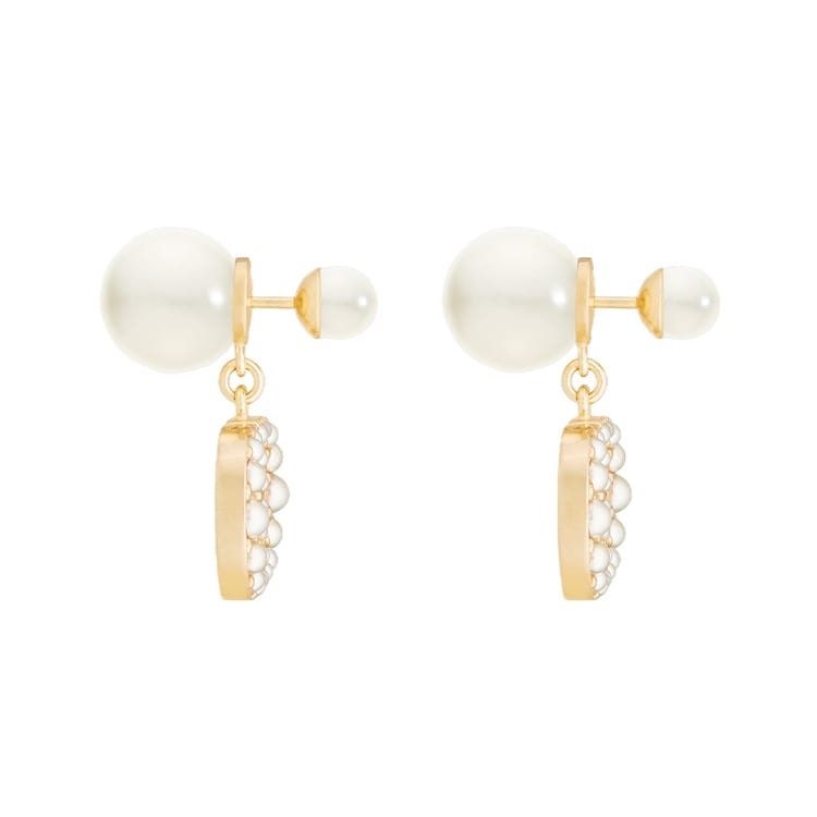 DIOR Stud Earrings Women's E1654TRIRS-D301