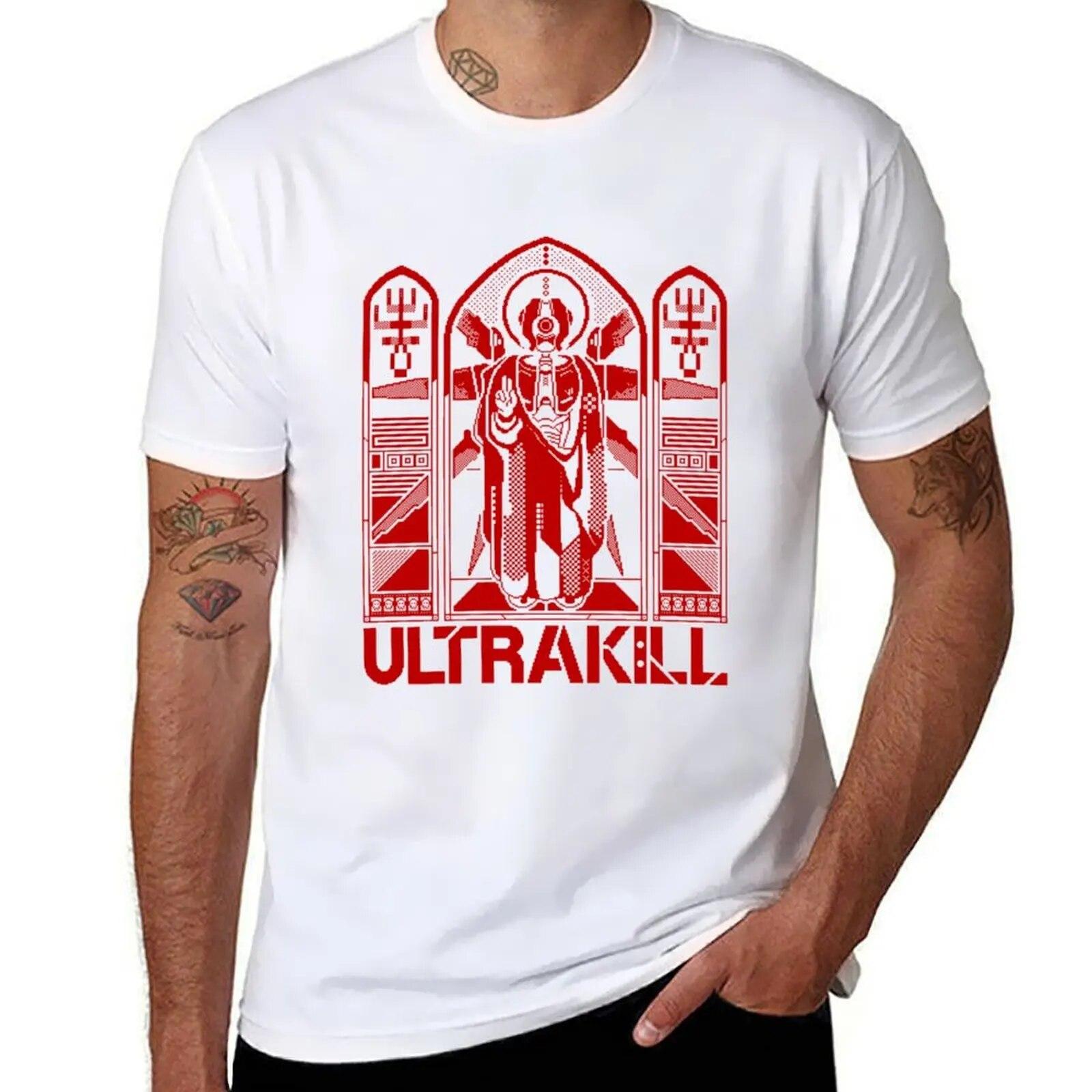 

Ultrakill v2 – Gabriel Ultrakill T-Shirt милий одяг індивідуальний дизайн ваші власні сорочки графічні футболки важкі футболки для унісекс унісекс 3XL