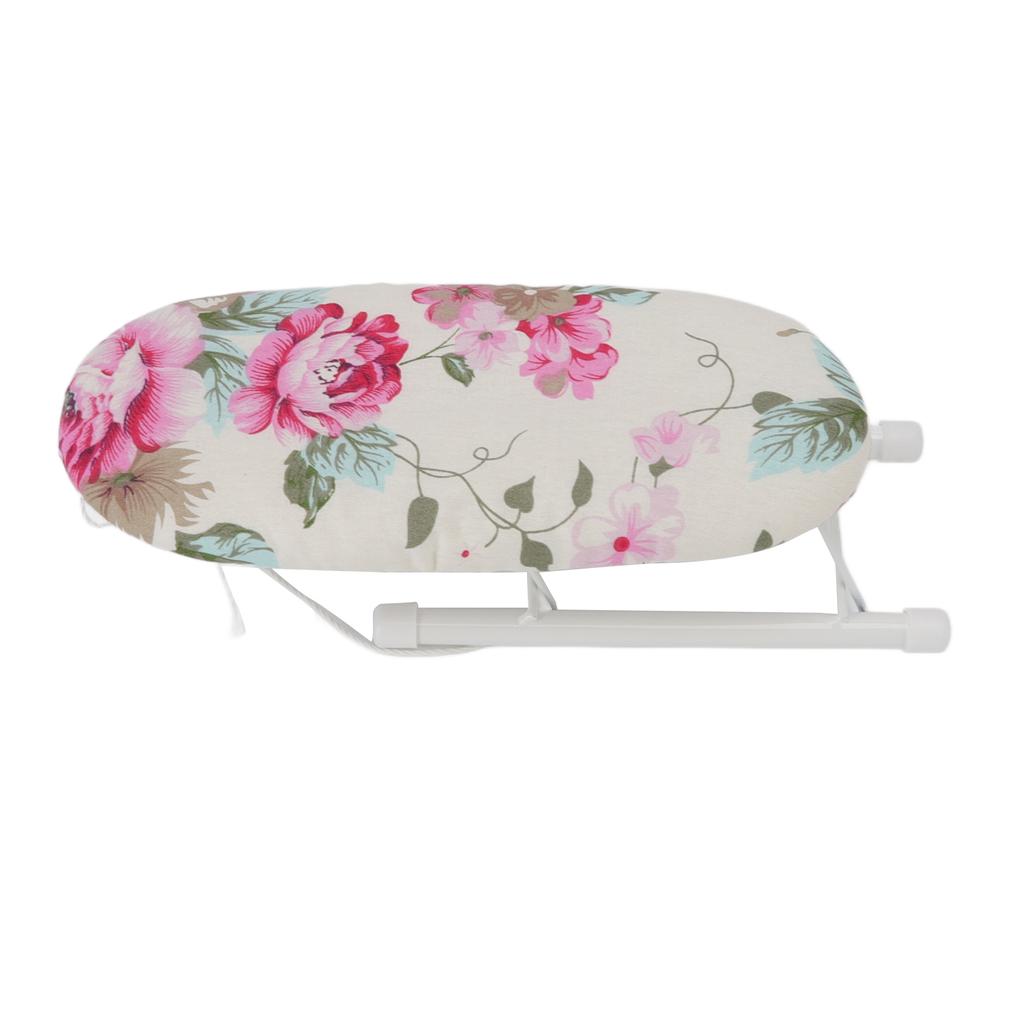 Tabletop Ironing Board Heat Resistant Foldable Portable Mini Ironing Board Clothes Ironing Accessories for Home Travel