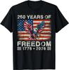 250th American Anniversary Independence 250 Years of Freedom T-Shirt