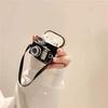 Funny Cover For Airpods 3 2 1 Earphones Flashing Camera Headset Case With Hook For Apple Airpod Pro 2 1 Wireless Headphone Cover