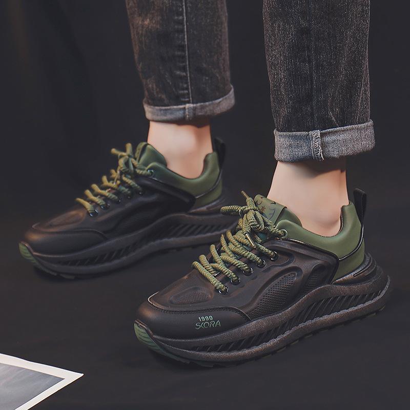 Новые повседневные туфли Мужская обувь Модные громоздкие кроссовки Мужская модная обувь — фото 3