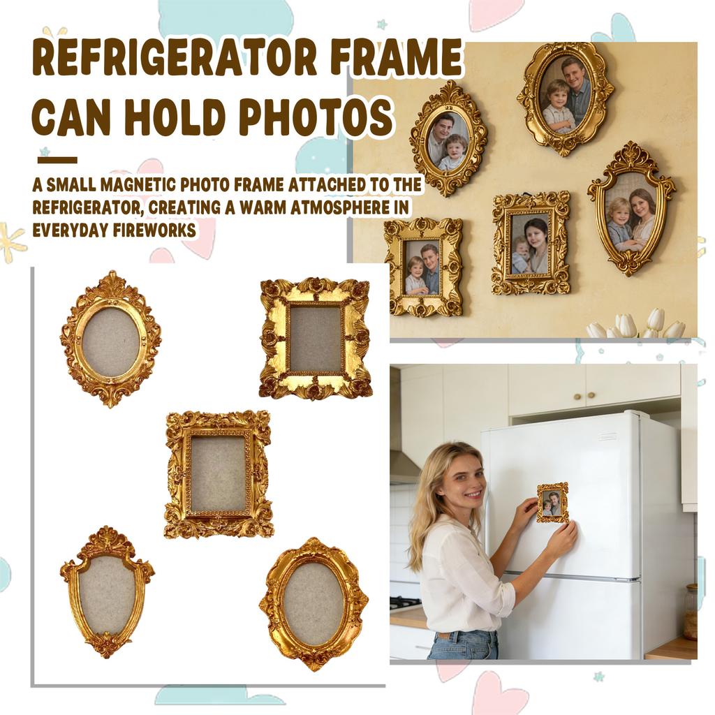 Kreativní magnetky na ledničku, Magnetické samolepky, Dekorace do domácnosti, Fotorámečky, Udrží fotografie