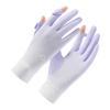 Ice Silk Gloves Thin Women's Summer Outdoor Cycling Touch Screen Full Finger Sun Protection Light and Breathable