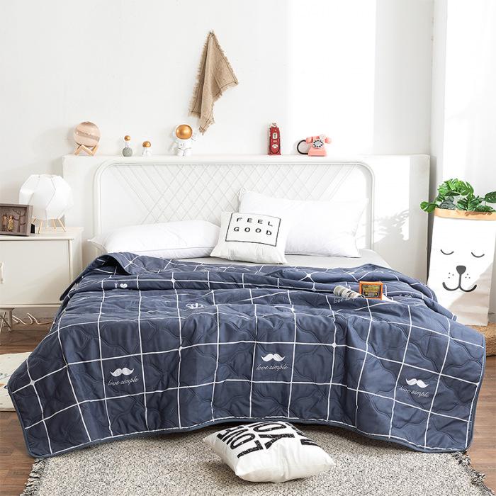 2025 Aloe Cotton Antibacterial Summer Quilt - Breathable, Silky Cool & Machine Washable