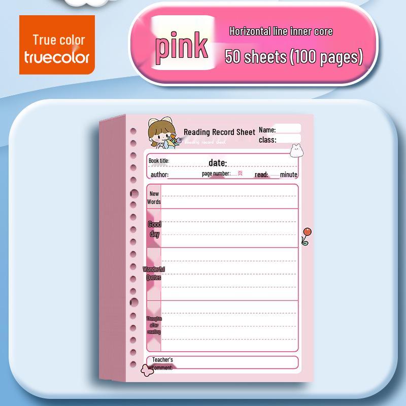 Kniha výňatků True Color: Poznámky ke čtení a slovní zásobě pro žáky základní školy