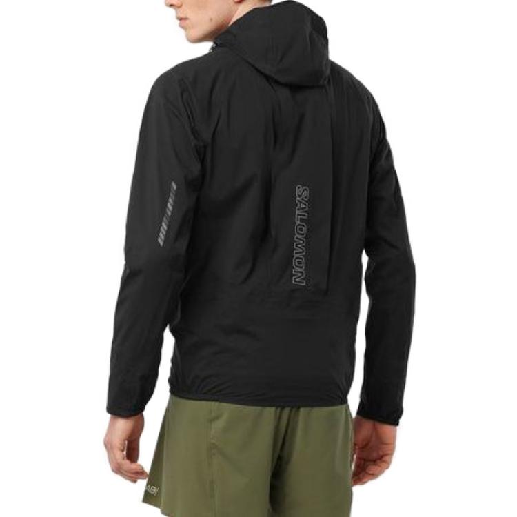 Salomon S/Lab Loose Fit Hooded Letter Print Zipper Running Breathable Waterproof Long Sleeve Jacket Unisex Jacket LC2158600