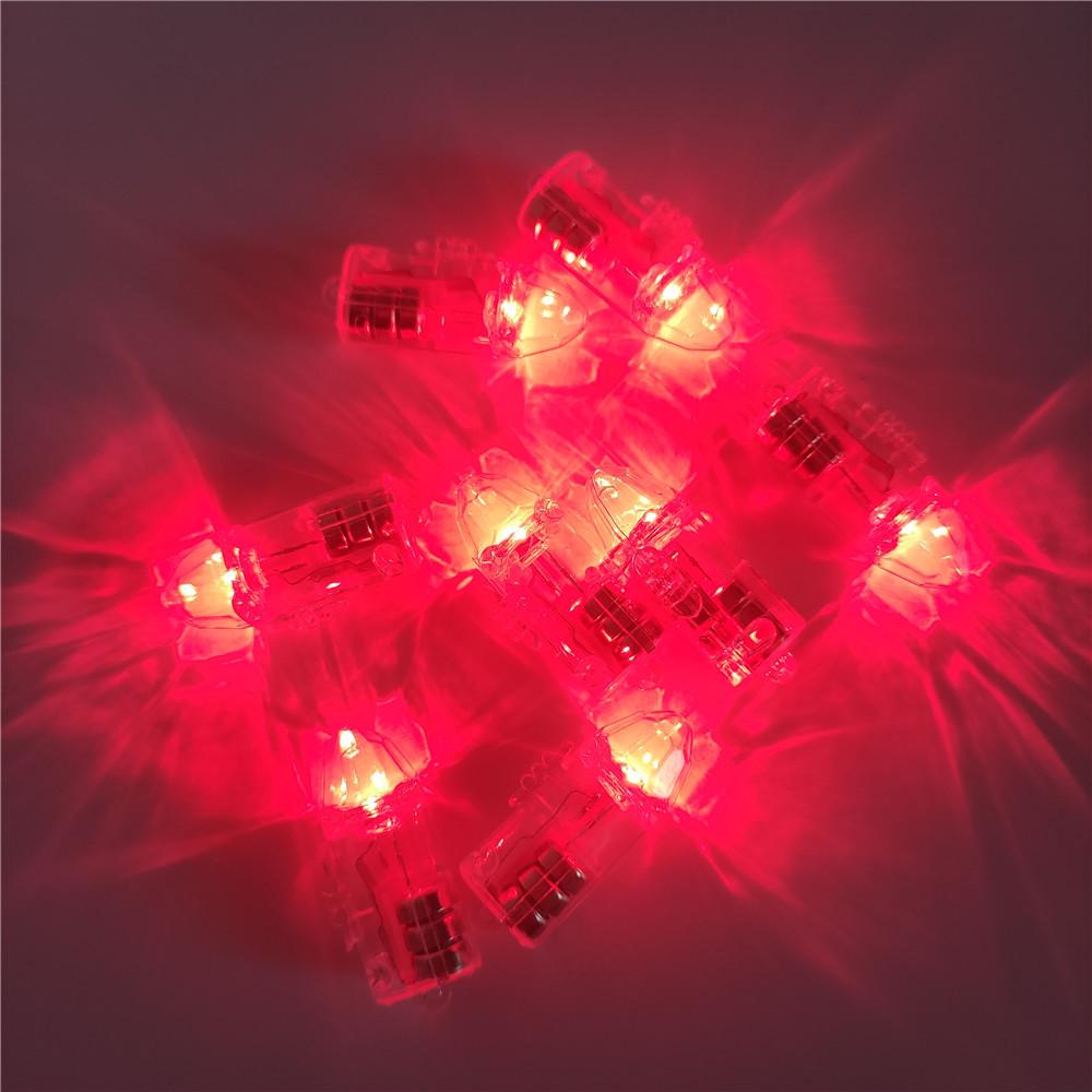 Mini Flashing Colored Light Strip with Hanging Hole for Holiday Decoration