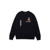 Nike Bear Embroidery Logo Crewneck Sweatshirt Unisex Sweatshirt Black BV2667-010(TEAM702-010-33)