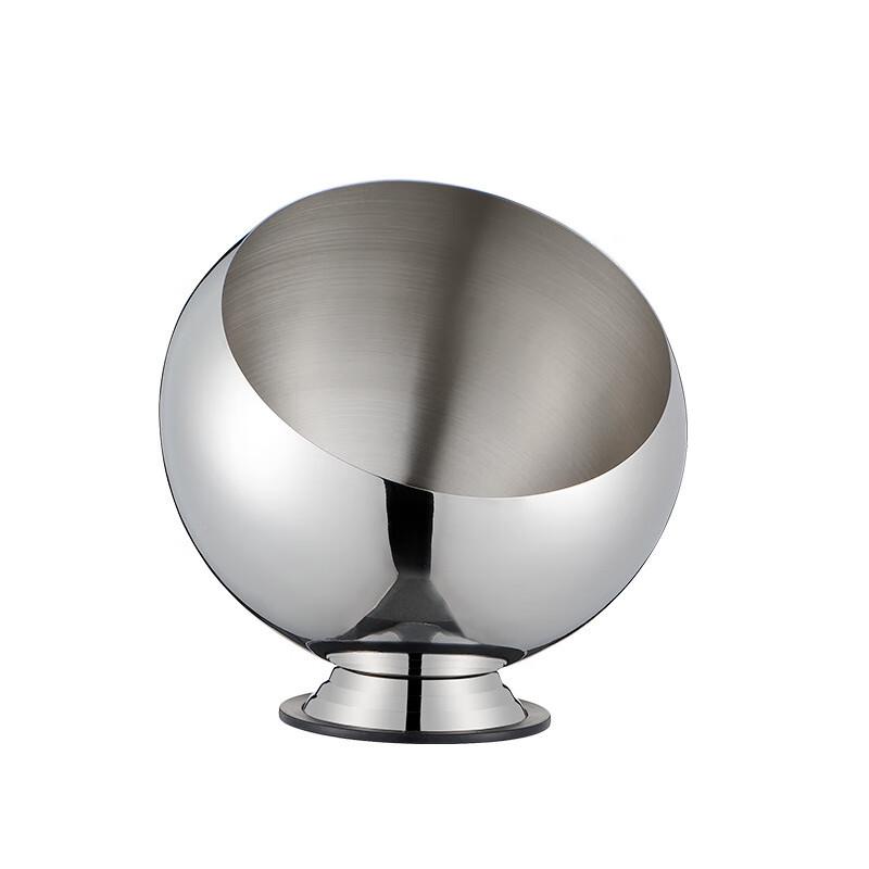 Yuexiang Stainless Steel Slanted Bowl Seasoning Jar with Lid