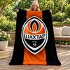 FC Shakhtar Donetsk blanket Flannel Blanket Soft Cozy Plush Throw for Sofa Bed Lightweight Home Decoration Gifts for Christmas various holidays