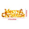 Merry Christmas Sign Lights with String Lights LED Alphabet Light Home Atmosphere Decoration