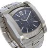 BVLGARI Assioma Watches AA48SCH Silver blackDial Stainless Steel Mechanical Automatic Chronograph mens Used