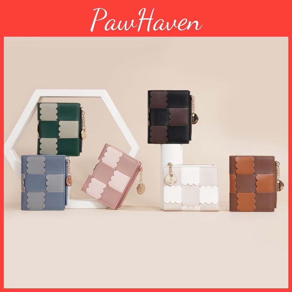 Fashion Women Short Wallet With Card Slots And Waterproof Material For Daily Use