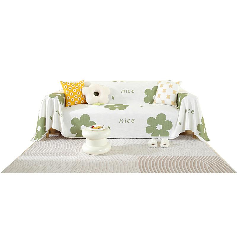 INS Style Sofa Towel Full Cover Cloth Simple Sofa Cushion Blanket All-Inclusive Universal Cover Towel Four Seasons Universal Sofa Cover Cover