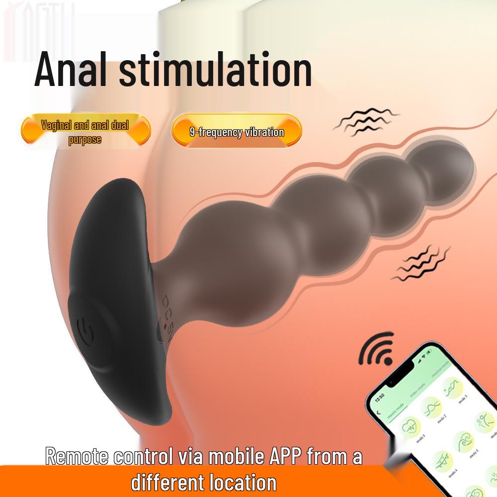 Rear Garden Anal Plug Dilator - Erotic SM Props for Female Use