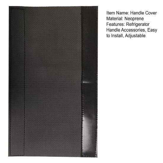 1/2 Stück Kühlschrankgriffabdeckung Rutschfest Antistatisch Verstellbar Mikrowellenherd Herd Geschirrspüler Gerät Kühlschrank Griffschutzabdeckung