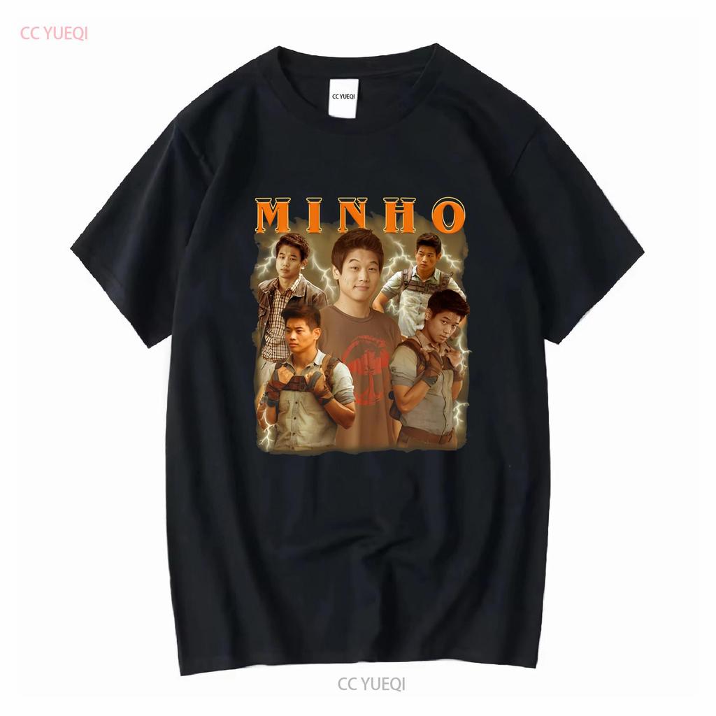 Minho The Maze Runner Vintage Bootleg T Shirt Ki Hong Lee Funny Fan Gift Vintage Washed Soft Homme Stylish