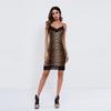 Europe, America, New Erotic Underwear, Sexy Leopard Print One-piece Nightdress, Retail