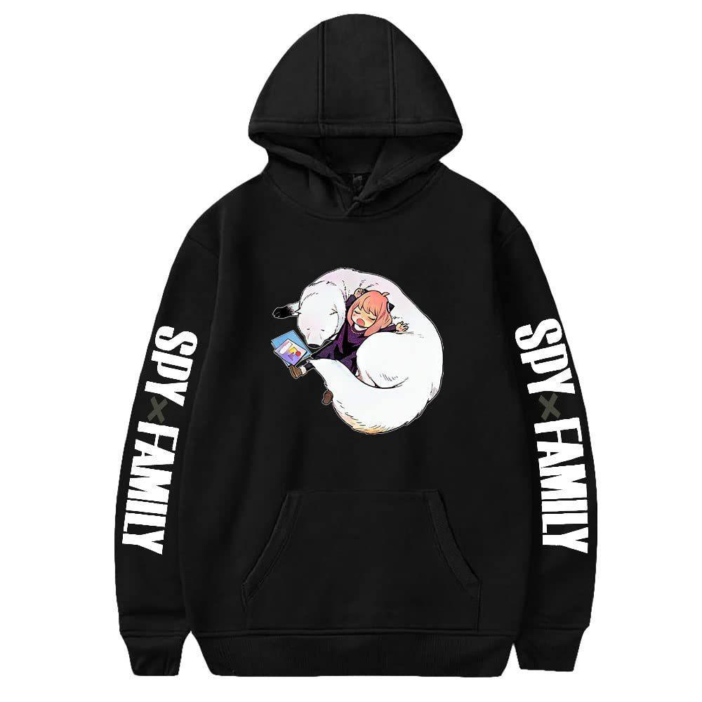 SPY × FAMILY Spy Play House Anime Peripheral Hoodie Hooded Sweater Top Men's and Women's Long Sleeves
