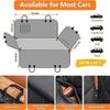 Dog Car Seat Cover Waterproof Pet Back Seat Protector Hammock Anti Scratch Non Slip Dog Car Mat For SUV Truck Car Travel