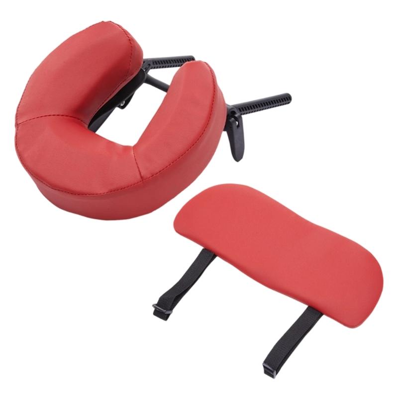 Ergonomic Face Cushion For Massage Therapy Soft Padded Support Anti Pressure Marks Professional Salon Equipment