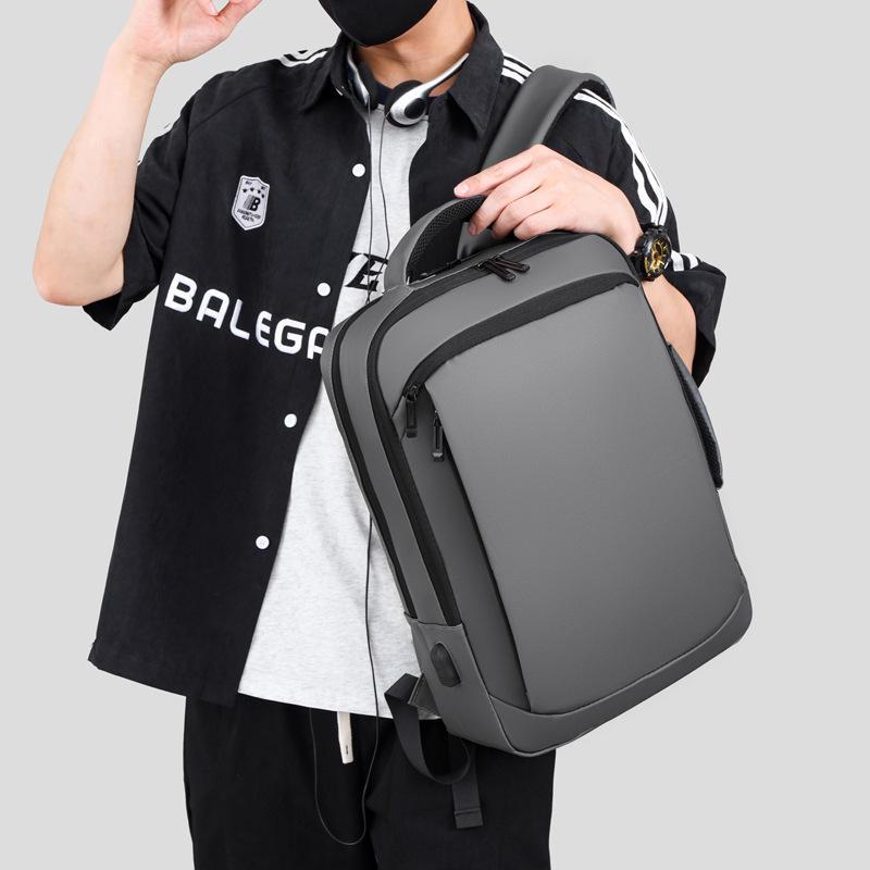 Men's Large Capacity Multi-Function Travel Backpack with USB for Business & Commuting
