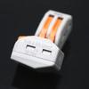 10PCS 222-412 PCT-212 PCT212 Universal Compact Wire Wiring Connector Conductor Terminal Block Lever