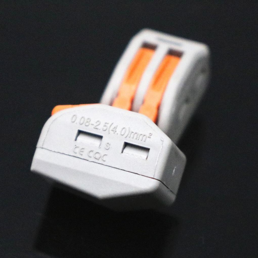 10PCS 222-412 PCT-212 PCT212 Universal Compact Wire Wiring Connector Conductor Terminal Block Lever