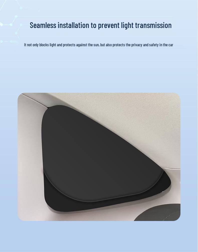 Compatible with ZHIJI 26 LS9: Car Window Sunshade with Heat Insulation, Privacy Protection, and Camping Shade.