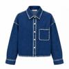 GGPX New York Washed One Pocket Denim Jacket Gq9jk020f