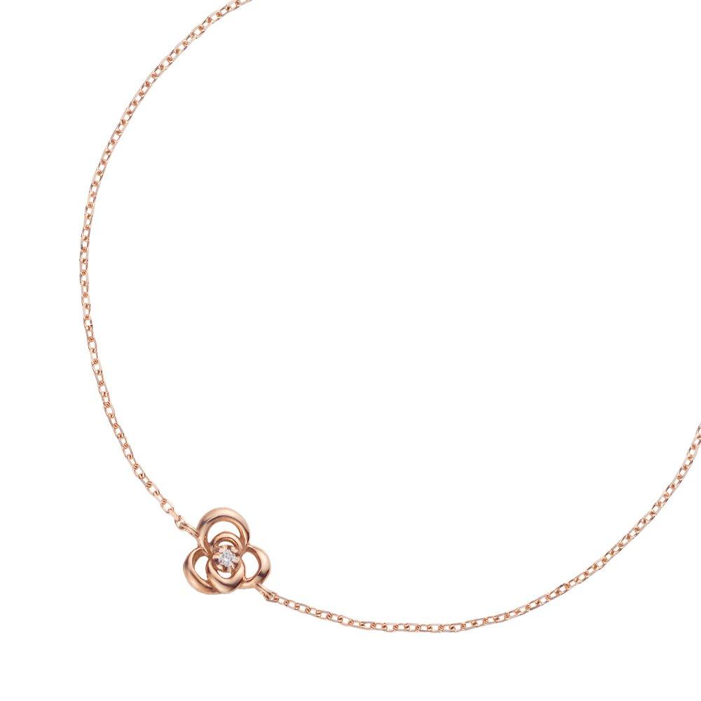 Bracelet K10 Pink Cold Diamond Phantom of the Opera Christine Rose AJAB4090LSDI [Official] [Vendome Aoyama]