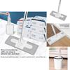 Disposable Floor Electrostatic Mop Rotating Dry Wet Cleaner Home Cleaning Tool