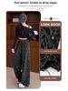 2026 Neuer Stil Damen Leopardenmuster Weite Beine Hoher Bund Lässige Hose