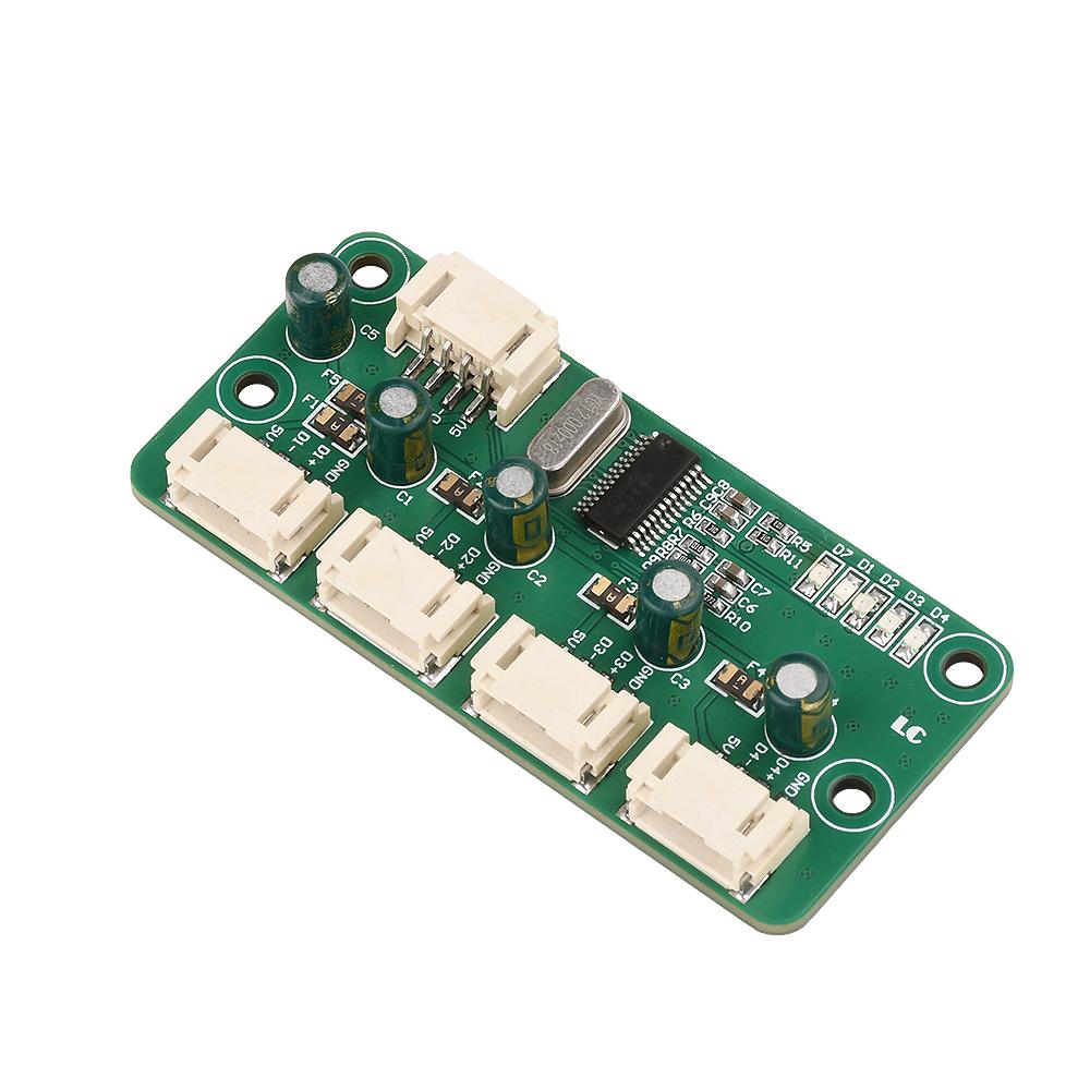 Dc5V 1 To 4 Hub Module Ph2.0 Interface Hub Module Driverless Usb Splitter 2.0mm Horizontal Patch Terminal Fe1.1S Chip