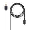 Nanocable USB-C 2.0 Male To USB-A Male Cable 0.50m-10.01.2100