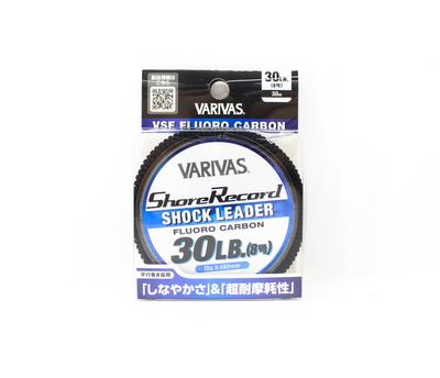 Varivas Fluorokarbónové Shore Record Shock Leader Line 30m 30lb (9963)