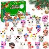 Littlest Lps Christmas Countdown Calendar 24pcs Comic Doll Blind Surprised Box