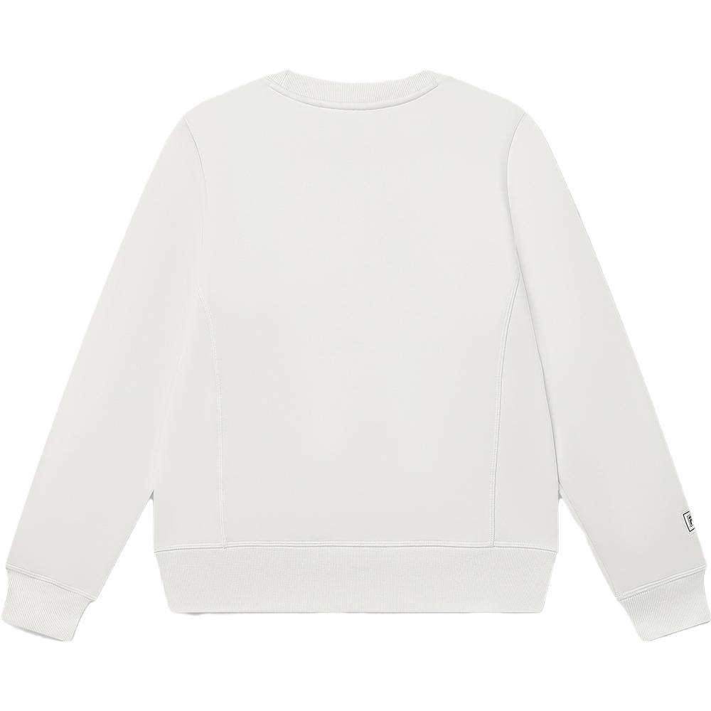 

New FILA Sweatshirt Women s Porcelain White F11W348204FIV XL