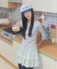 Kiibi Logo Two Tone Cap Sky Blue & Navy